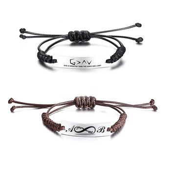 Customize Stainless Steel Blank ID Tag Bracelet For Men Women Children Personalized Bracelet Adjustable GOD IS GREATER Jewelry
Customize Stainless Steel Blank ID Tag Bracelet For Men Women Children Personalized Bracelet Adjustable GOD IS GREATER Jewelry