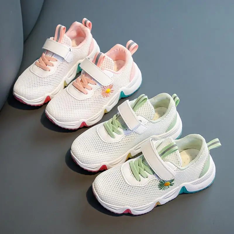 Fashion Children's Flowers Slip-On Sneakers Spring And Autumn New Girls Breathable Outdoor Net Fabric Sports Shoes For Boys
Fashion Children's Flowers Slip-On Sneakers Spring And Autumn New Girls Breathable Outdoor Net Fabric Sports Shoes For Boys