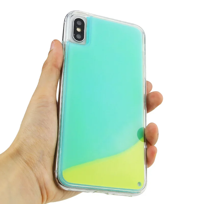 Luminous Neon Sand Liquid Case for iPhone XS MAX, Quicksand Glitter Cell Phone Case for iPhone X XR 7 8 plus
Luminous Neon Sand Liquid Case for iPhone XS MAX, Quicksand Glitter Cell Phone Case for iPhone X XR 7 8 plus