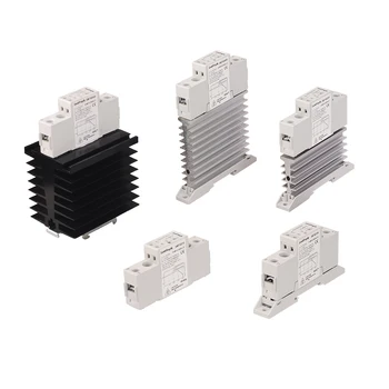 TRA48 Mini Intelligent Automation SSR Solid State Relay 40A DC AC Output 42-480VAC Input 5V 12V 24V 32VDC Voltage Relay Board
TRA48 Mini Intelligent Automation SSR Solid State Relay 40A DC AC Output 42-480VAC Input 5V 12V 24V 32VDC Voltage Relay Board