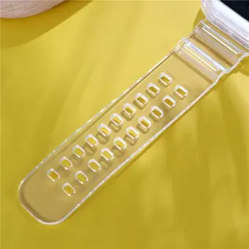 Transparent Rubber Strap for A-pple Watch 5 4 3 2 1 New Silicone Sports Wristbands Bracelet for i-Watch 38MM 40MM 42MM 
Transparent Rubber Strap for A-pple Watch 5 4 3 2 1 New Silicone Sports Wristbands Bracelet for i-Watch 38MM 40MM 42MM