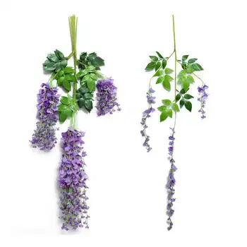 12 Pcs/Set Flower Strip Simulation Wisteria Flower String Color Printing Long Fake Flowers Wedding Party Supplies Ceiling Decor
12 Pcs/Set Flower Strip Simulation Wisteria Flower String Color Printing Long Fake Flowers Wedding Party Supplies Ceiling Decor