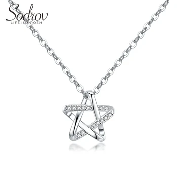 Sodrov S925 Lucky Star Necklace 925 Sterling Silver Female Intellectual Clavicle Fine Jewelry for Women
Sodrov S925 Lucky Star Necklace 925 Sterling Silver Female Intellectual Clavicle Fine Jewelry for Women