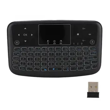 Mini Bluetooth Keyboard 2.4G Wireless Keyboard Touch Flat Backlight Button Left and Right Mouse Keys For Smart TV Notebook
Mini Bluetooth Keyboard 2.4G Wireless Keyboard Touch Flat Backlight Button Left and Right Mouse Keys For Smart TV Notebook