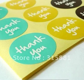 Thank You Stickers, ROUND Stickers Turquoise, Yellow, Brown Thanks You Labels 50sheets/lot 600pcs
Thank You Stickers, ROUND Stickers Turquoise, Yellow, Brown Thanks You Labels 50sheets/lot 600pcs