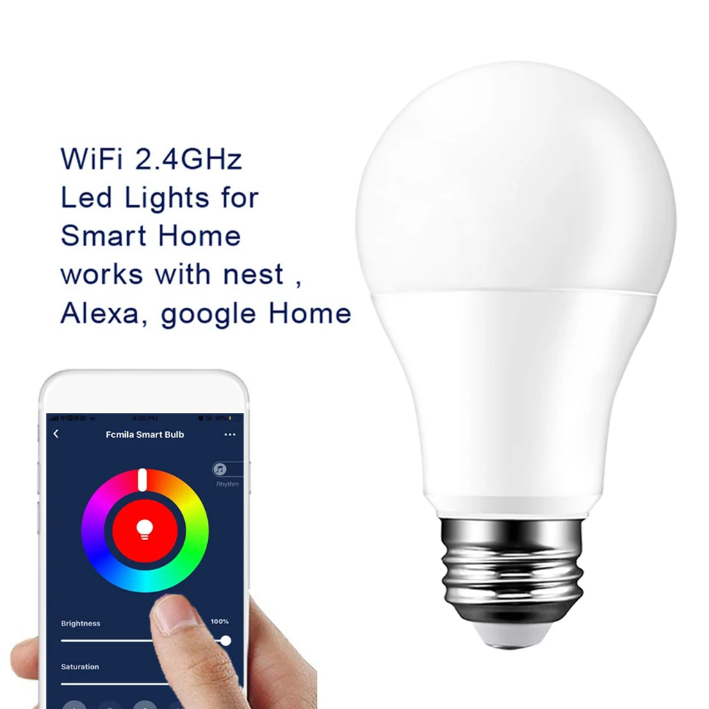 B22/E14/E26/E27 Smart Bulb Wifi LED Light Bulb Smart House APP Remote Control Table Lamp with Alexa and Google Assistant
B22/E14/E26/E27 Smart Bulb Wifi LED Light Bulb Smart House APP Remote Control Table Lamp with Alexa and Google Assistant