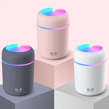 USB Humidifier 300ml Mini Humidifier Colorful LED Night Light Adjustable Mist Mode with Auto Shut-Off for Home Car Air Purifier
USB Humidifier 300ml Mini Humidifier Colorful LED Night Light Adjustable Mist Mode with Auto Shut-Off for Home Car Air Purifier