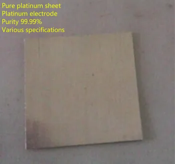 Pure platinum tablet platinum plate electrode purity 99.99%10mm*10mm*0.1mm/, customized products of various specifications.
Pure platinum tablet platinum plate electrode purity 99.99%10mm*10mm*0.1mm/, customized products of various specifications.