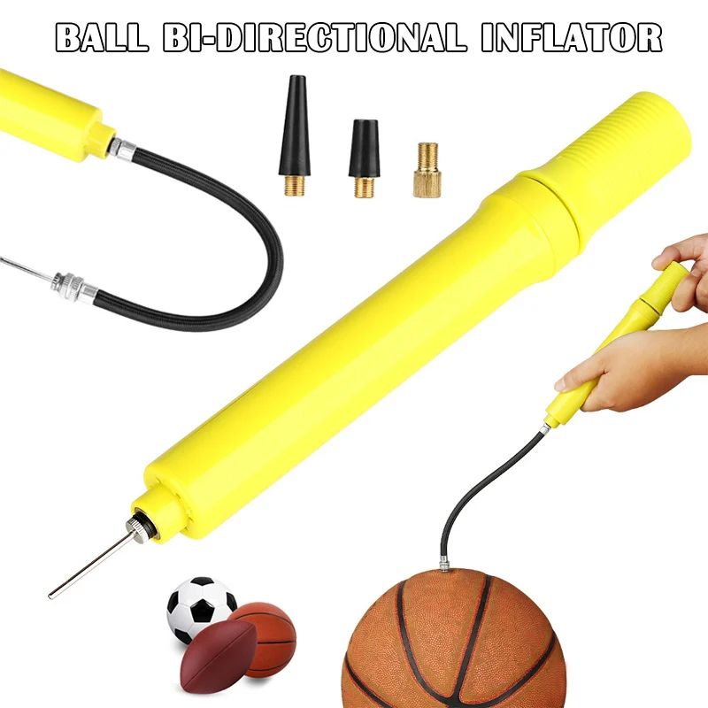 Universal Bicycle Sports Ball Inflator with Needle Dual Direction Hand Held Portable Basketball Football Air Pump XR-Hot
Universal Bicycle Sports Ball Inflator with Needle Dual Direction Hand Held Portable Basketball Football Air Pump XR-Hot