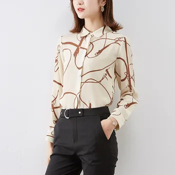 Patterns Silk Shirts Tops Women Spring Summer Long Sleeve New Long Sleeve Luxury Female Silk Blouse Shirt Korean Fashion Clothes
Patterns Silk Shirts Tops Women Spring Summer Long Sleeve New Long Sleeve Luxury Female Silk Blouse Shirt Korean Fashion Clothes