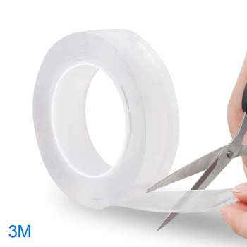 1/ 3/5M Reusable Multifunctional Double-Sided Traceless Washable Adhesive Tape Loop Disks Tie Glue Gadget Drop Shipping
1/ 3/5M Reusable Multifunctional Double-Sided Traceless Washable Adhesive Tape Loop Disks Tie Glue Gadget Drop Shipping
