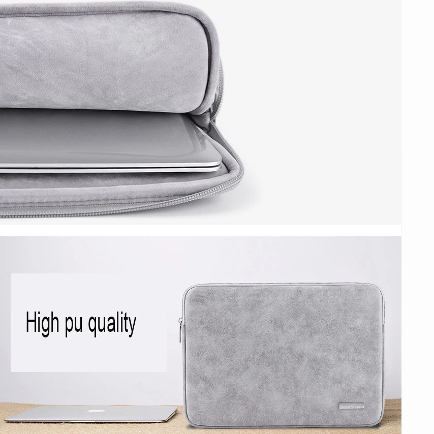 Waterproof laptop sleeve bag For Apple Macbook Pro Air 13.3 14 15.6 MC white 11 12 13 15 17 case cover pouch skins for Mac book (8)