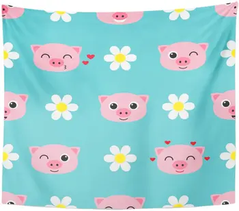 Tapestry Blue Animal Cute Cartoon Piglets Pink Anime Baby Boy Tapestries Wall Hanging for Living Room Bedroom Dorm
Tapestry Blue Animal Cute Cartoon Piglets Pink Anime Baby Boy Tapestries Wall Hanging for Living Room Bedroom Dorm