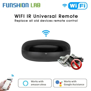 Smart IR Control Hub Infrared Universal Remote Control One for All Control TV DVD CD AUD SAT etc.Works with Alexa Google Home
Smart IR Control Hub Infrared Universal Remote Control One for All Control TV DVD CD AUD SAT etc.Works with Alexa Google Home