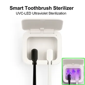 Smart Toothbrush Holder UV Light Toothbrush Sterilizer UVC-LED Ultraviolet Sterilization USB Rechargeable Toothbrush Sanitizer
Smart Toothbrush Holder UV Light Toothbrush Sterilizer UVC-LED Ultraviolet Sterilization USB Rechargeable Toothbrush Sanitizer