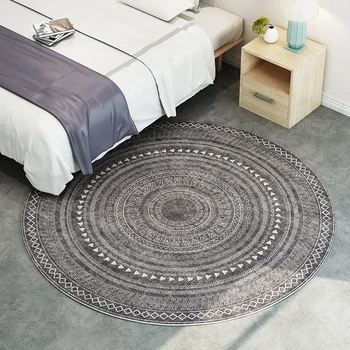 Modern Round Carpet Living Room Moroccan Bedroom Carpet Sofa Coffee Table Round Rug Computer Chair Floor Mat Home Doormat
Modern Round Carpet Living Room Moroccan Bedroom Carpet Sofa Coffee Table Round Rug Computer Chair Floor Mat Home Doormat