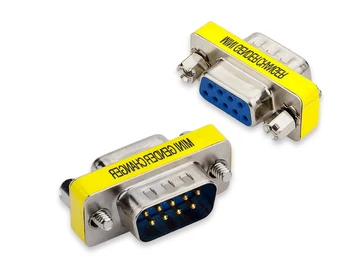 DB9 9Pin Male to Male/Female to Female/Male to Female Mini Gender Changer Adapter RS232 Serial plug Com Connector 
DB9 9Pin Male to Male/Female to Female/Male to Female Mini Gender Changer Adapter RS232 Serial plug Com Connector