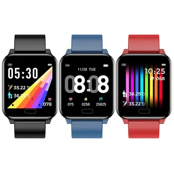 T1 Smart Watch Fitness Sports Watch with Heart Rate and Temperature Monitor
T1 Smart Watch Fitness Sports Watch with Heart Rate and Temperature Monitor
