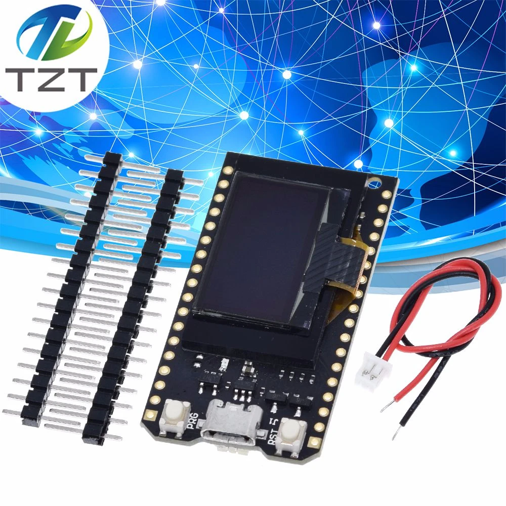 4M Byte (32M bit )Pro ESP32 OLED V2.0 TTGO & for Arduino ESP32 OLED WiFi Modules+Bluetooth Double ESP-32 ESP8266 et OLED
4M Byte (32M bit )Pro ESP32 OLED V2.0 TTGO & for Arduino ESP32 OLED WiFi Modules+Bluetooth Double ESP-32 ESP8266 et OLED