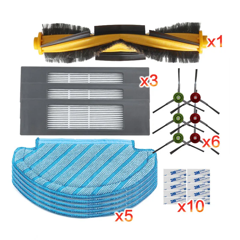 For Ecovacs T8 AIVI T8 MAX Spare Sweeping Robot Vacuum Cleane Replacement Accessories Hepa Filter Main Side Brush Mop Rag Velcro
For Ecovacs T8 AIVI T8 MAX Spare Sweeping Robot Vacuum Cleane Replacement Accessories Hepa Filter Main Side Brush Mop Rag Velcro