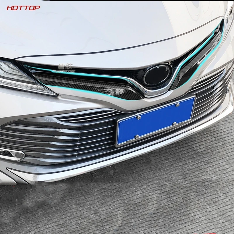 2PCS Carbon Fiber Front Mesh Grille Trim Cover for Toyota Camry 2018 2019 XV70 8th
2PCS Carbon Fiber Front Mesh Grille Trim Cover for Toyota Camry 2018 2019 XV70 8th