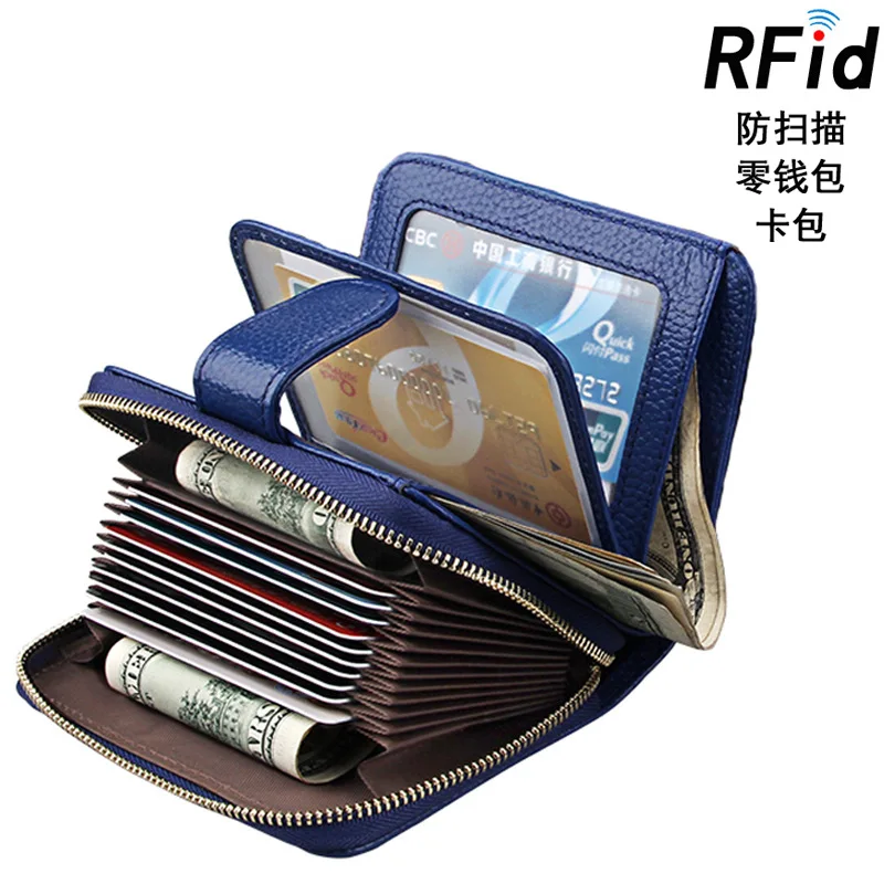 2019 New Style Multifunctional Wallet One-piece Bag Genuine Leather Organ Wallet RFID Customizable Students Casual Card Holder
2019 New Style Multifunctional Wallet One-piece Bag Genuine Leather Organ Wallet RFID Customizable Students Casual Card Holder