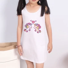 Unicorn Latest 4-9 Year Old Children's Vest Skirt Girls Cartoon Anime Clothes Cute And Funny Children Clothes Printing Summer
Unicorn Latest 4-9 Year Old Children's Vest Skirt Girls Cartoon Anime Clothes Cute And Funny Children Clothes Printing Summer