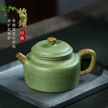 Chang tao 】 yixing ores are recommended by xiao-lu li pure manual pea green sand clock 260 cc
Chang tao 】 yixing ores are recommended by xiao-lu li pure manual pea green sand clock 260 cc