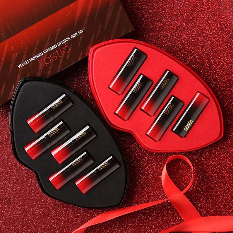 Matte Lip kit Professional Waterproof Nude Lipstick gift box Moisturizer Long-lasting Sexy red Velvet 5pcs/set
Matte Lip kit Professional Waterproof Nude Lipstick gift box Moisturizer Long-lasting Sexy red Velvet 5pcs/set