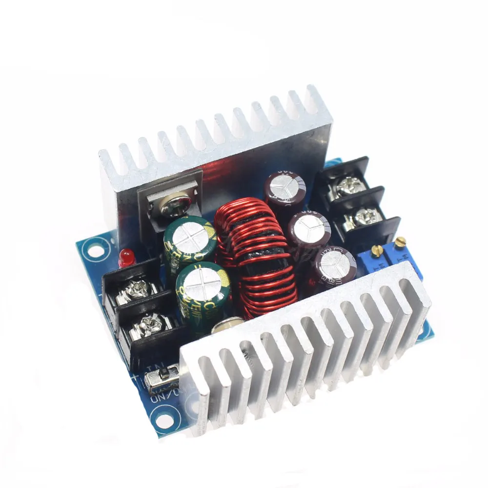DC 300W 20A CC CV Adjustable DC DC Buck Converter Step Down Module Constant Current LED Driver Heatsink Short Circuit Protection
DC 300W 20A CC CV Adjustable DC DC Buck Converter Step Down Module Constant Current LED Driver Heatsink Short Circuit Protection