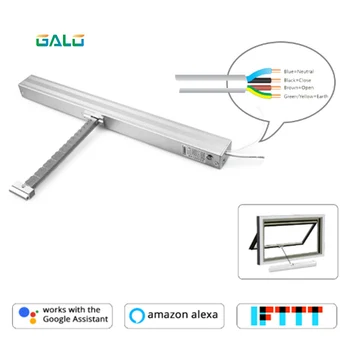 Automatic greenhouse window opener, automatic remote controlled open-hearth chain window actuator 4-wire window opener
Automatic greenhouse window opener, automatic remote controlled open-hearth chain window actuator 4-wire window opener