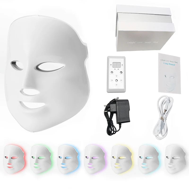 LED Mask Therapy Korean Beauty Photon 7 Colors LED Mask Facial Light Therapy Skin Tighten Skin Care Rejuvenation Beauty Led Mask
LED Mask Therapy Korean Beauty Photon 7 Colors LED Mask Facial Light Therapy Skin Tighten Skin Care Rejuvenation Beauty Led Mask