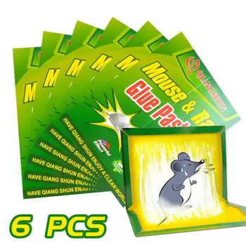 6 PCS Mouse Board Sticky Mice Glue Trap High Effective Rodent Rat Snake Bugs Catcher Pest Control Reject Non-toxic Eco-Friendly
6 PCS Mouse Board Sticky Mice Glue Trap High Effective Rodent Rat Snake Bugs Catcher Pest Control Reject Non-toxic Eco-Friendly