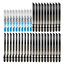 40PCS Jig Saw Blade Woodworking Suitable Cutting Special Material Board Metal Plate T144D/T244D/T118A/T111C Cutting Tools
40PCS Jig Saw Blade Woodworking Suitable Cutting Special Material Board Metal Plate T144D/T244D/T118A/T111C Cutting Tools