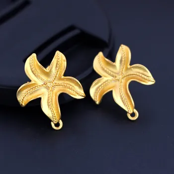 10 pairs Metal Earrings Hanging Jewelry Making Accessories Matte Starfish Earrings Connectors for DIY Women Dangle Drop Earring
10 pairs Metal Earrings Hanging Jewelry Making Accessories Matte Starfish Earrings Connectors for DIY Women Dangle Drop Earring