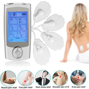 16 Modes Rechargeable Tens Unit Muscle Stimulator, Pain Relief Machine Electric Pulse Impulse Mini Massager
16 Modes Rechargeable Tens Unit Muscle Stimulator, Pain Relief Machine Electric Pulse Impulse Mini Massager