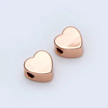 10pcs Rose Gold plated Brass Heart Beads 5mm, For Jewelry DIY Findings Accessories (GB-893)
10pcs Rose Gold plated Brass Heart Beads 5mm, For Jewelry DIY Findings Accessories (GB-893)