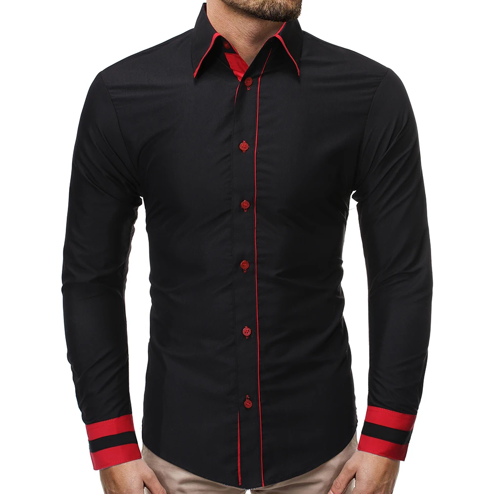 PUIMENTIUA Male New Men Shirt Brand Male High Quality Long Sleeve Shirts Casual Stitching Slim Fit Black Man Dress Shirts
PUIMENTIUA Male New Men Shirt Brand Male High Quality Long Sleeve Shirts Casual Stitching Slim Fit Black Man Dress Shirts