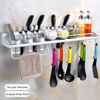 Wall-Mount Multifunction Hook Up Towel Holder Sauce Bottle Storage Rack Kitchen Cutter Sauce Storage
Wall-Mount Multifunction Hook Up Towel Holder Sauce Bottle Storage Rack Kitchen Cutter Sauce Storage
