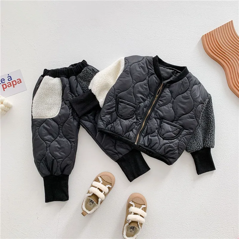 DFXD Winter Children Girls Clothing Sets Long Sleeve Down Cotton Jacket+Pant 2pcs Warm Clothes Kids Thicken Snowsuit For 2-8Yrs
DFXD Winter Children Girls Clothing Sets Long Sleeve Down Cotton Jacket+Pant 2pcs Warm Clothes Kids Thicken Snowsuit For 2-8Yrs