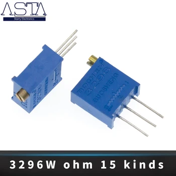 10pcs 3296W 3296 50 100 200 500 ohm 1K 2K 5K 10K 20K 50K 100K 200K 500K 1M ohm 103 100R 200R 500R Trimpot Trimmer Potentiometer
10pcs 3296W 3296 50 100 200 500 ohm 1K 2K 5K 10K 20K 50K 100K 200K 500K 1M ohm 103 100R 200R 500R Trimpot Trimmer Potentiometer