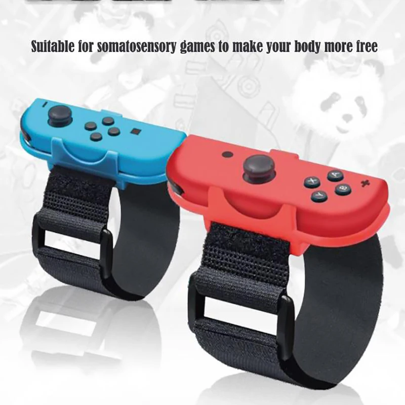 Adjustable Waterproof Games Bracelet for Nintendo Switch mod Elastic Strap Joy-Con Controller Wrist Dance Band | Электроника