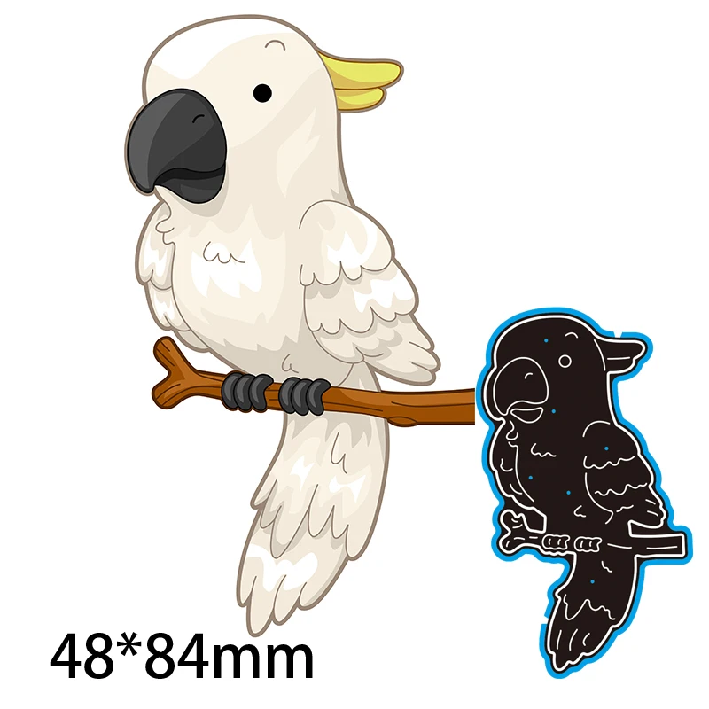48*84mm Parrot Metal cutting Dies Craft Embossing Scrapbooking paper craft Greeting Card
48*84mm Parrot Metal cutting Dies Craft Embossing Scrapbooking paper craft Greeting Card