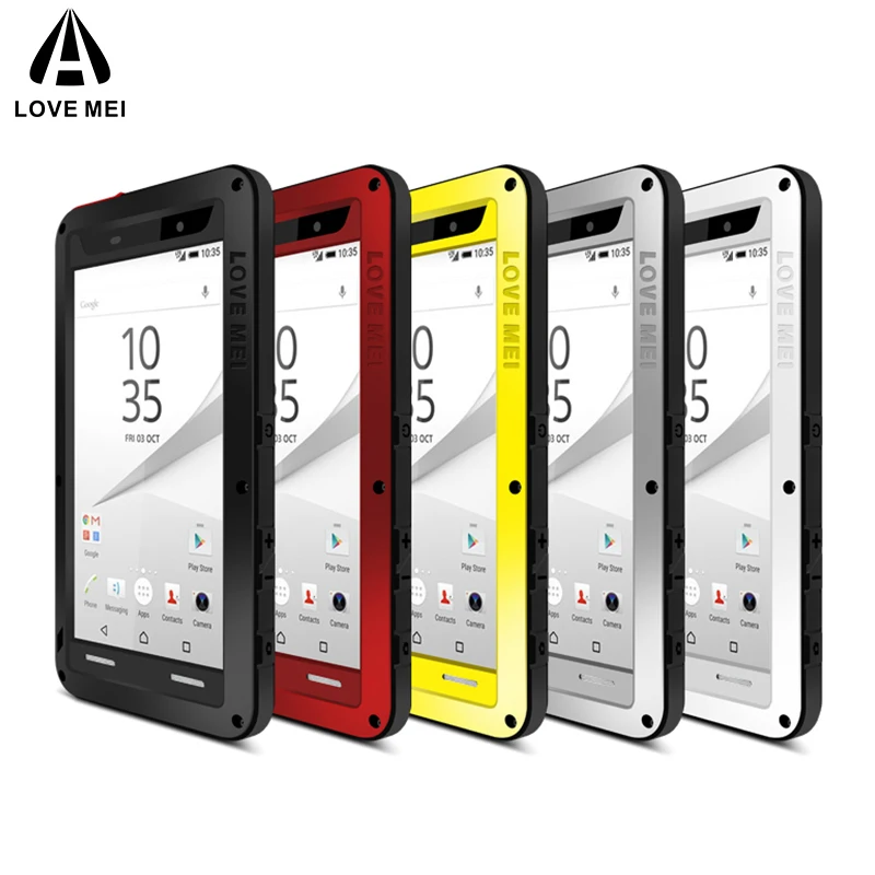 LOVE MEI Aluminum Metal Case For Sony Xperia Z5 Premium Cover Armor Shockproof Waterproof Case For Sony Xperia Z5 Premium Fundas
LOVE MEI Aluminum Metal Case For Sony Xperia Z5 Premium Cover Armor Shockproof Waterproof Case For Sony Xperia Z5 Premium Fundas