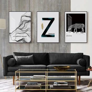 Nordic Black and White Minimalism Mist Fog Posters And Prints Zebra Wall Art Canvas Paintings Pictures Living Room Home Decor
Nordic Black and White Minimalism Mist Fog Posters And Prints Zebra Wall Art Canvas Paintings Pictures Living Room Home Decor