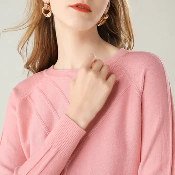 o-neck solid color sweater women's short pullover wool bottoming sweater loose long sleeves outside tops
o-neck solid color sweater women's short pullover wool bottoming sweater loose long sleeves outside tops