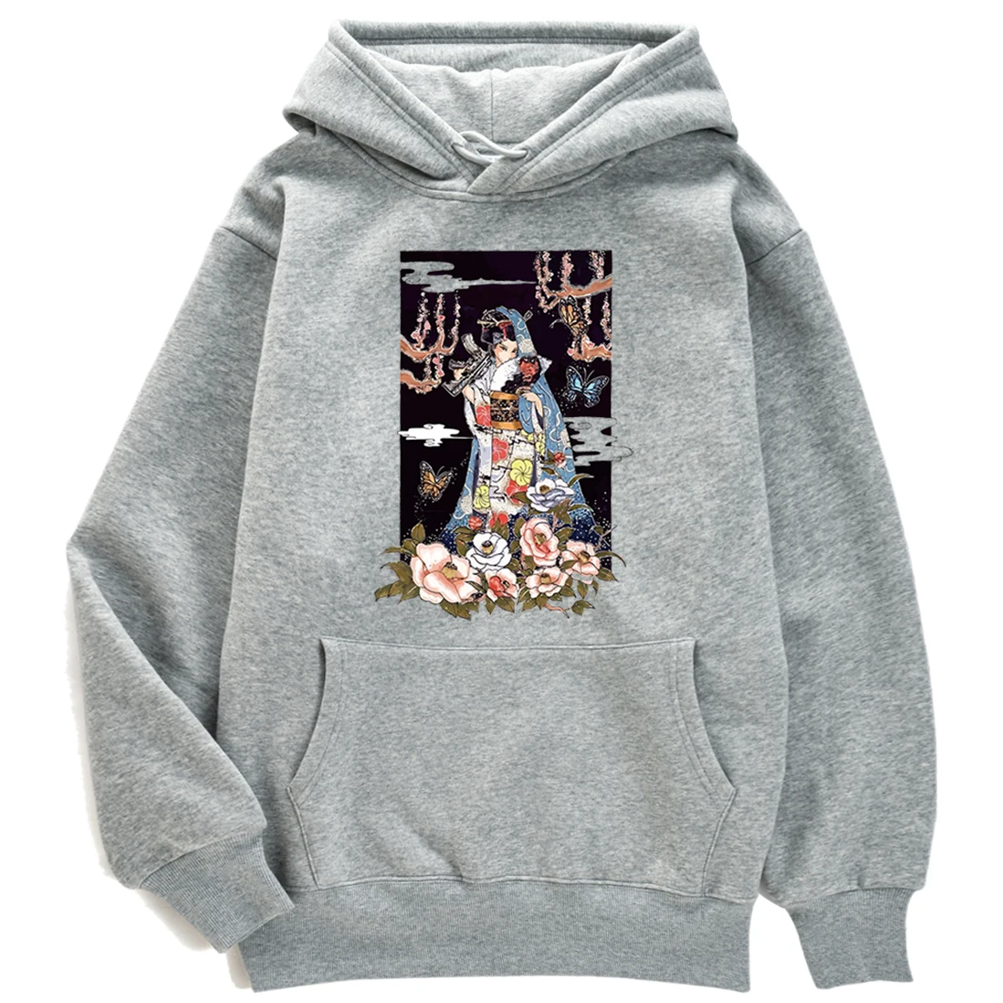 Hoodies Japanese Geisha Flower Print Hoodie 2020 Female Cute Warm Pullover Women Streetwear Winter Womens Sweatshirt With Hood
Hoodies Japanese Geisha Flower Print Hoodie 2020 Female Cute Warm Pullover Women Streetwear Winter Womens Sweatshirt With Hood