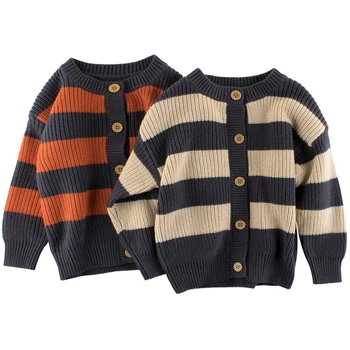HH Baby Kids Autumn Sweaters for Girls Striped Soft Clothes Keep Warm Sweater Cardigan Knitted Wide Striped Boys Casual Coats
HH Baby Kids Autumn Sweaters for Girls Striped Soft Clothes Keep Warm Sweater Cardigan Knitted Wide Striped Boys Casual Coats
