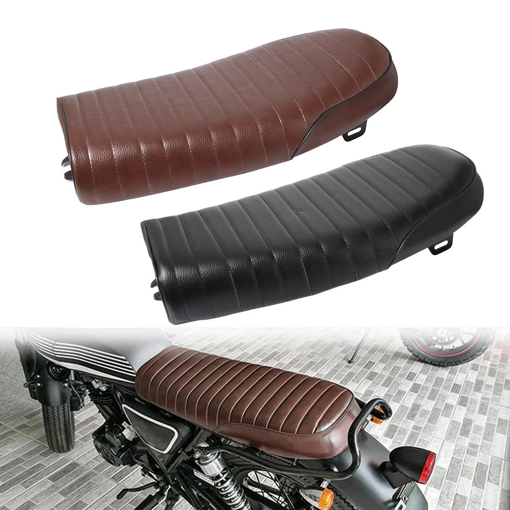 Сиденье мотоциклетное в стиле ретро удобное винтажное седло для Yamaha Cafe Racer CG125