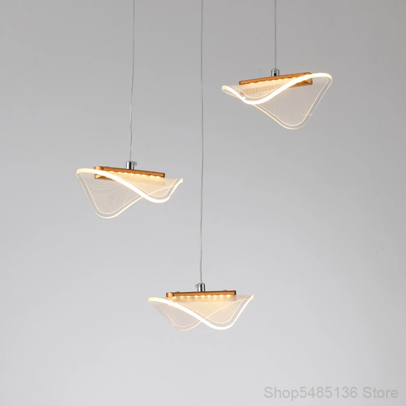 Modern Pendant Light Minimalist Restaurant Chandelier Creative Style Coffee Shop Bar Counter Acrylic Chandelier Light Fixtures
Modern Pendant Light Minimalist Restaurant Chandelier Creative Style Coffee Shop Bar Counter Acrylic Chandelier Light Fixtures